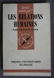 Les relations humaines / par Francis Baud
