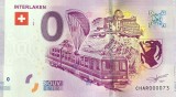 !!! RARR : 0 EURO SOUVENIR - ELVETIA , INTERLAKEN - 2018.1 - UNC