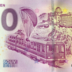 !!! RARR : 0 EURO SOUVENIR - ELVETIA , INTERLAKEN - 2018.1 - UNC