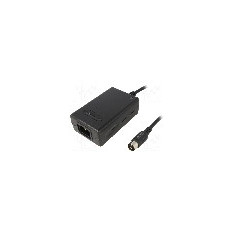 Alimentator 5V DC, conector DIN 5pin, MEAN WELL - GP25A13A-R1B