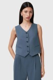 AllSaints vesta ALEIDA un singur rand de nasturi, W005QC