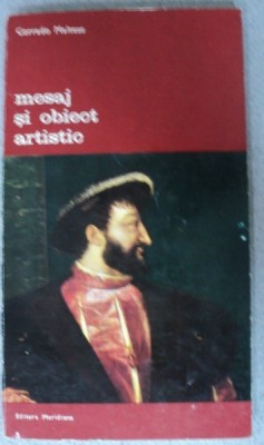 MESAJ SI OBIECT ARTISTIC-CORRADO MALTESE,BUCURESTI 1976 foto
