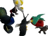 Set figurine păsări sălbatice cu accesorii &ndash; mini modele