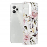 Husa pentru Realme C35 / Narzo 50A Prime, Techsuit Marble Series, Chloe White