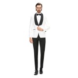 Sacou barbati ceremonie jacquard S023
