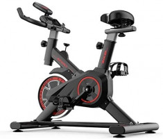 Bicicleta Stationara Pentru Fitness, greutate maxima suportata 150 kg foto