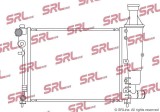 Radiator Citroen Saxo 96-99, Saxo 99-04; Peugeot 106 96-03, motor: 1.0, 1.1, 1.4, 1.6, 388x298x22, SRLine, Aluminiu/ Plastic brazat, 1301SQ; 1301SR