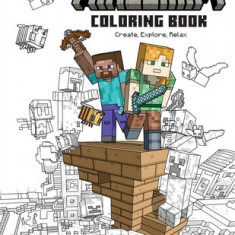 The Official Minecraft Coloring Book: Create, Explore, Color!