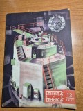Stiinta si tehnica decembrie 1957-art.autobuzele romanesti,din delta la braila