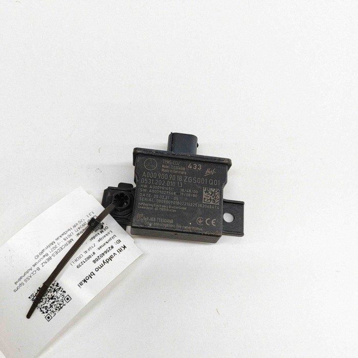 Modul de control presiune anvelope MERCEDES-BENZ B-CLASS Sports Tourer W247 2021 OEM: A0009009018,A0009014511,A0009029548 25640208