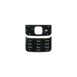 Set tastatură Nokia N96 Latin Black incl. butonul de pornire