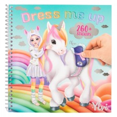 Carte cu stickere, Depesche, Ylvy Dress Me Up