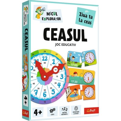 Joc educativ ceasul micul explorator foto