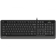 TASTATURA A4TECH, &quot;Fstyler USB&quot;, cu fir, 104 taste format standard, USB, negru &amp;amp; gri, &quot;FK10 Grey&quot; (timbru verde 0.8 lei)