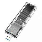 Adaptor SSD M.2 NGFF la USB 3.0 - Rack extern cu carcasa gen stick USB