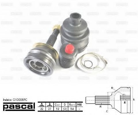 Kit cap planetara DAEWOO CIELO (KLETN) (1995 - 1997) PASCAL G10008PC