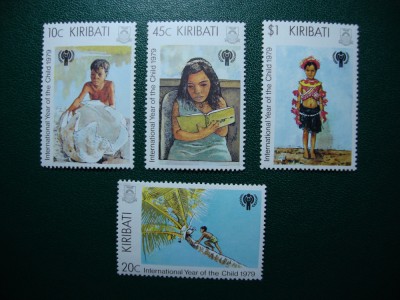 KIRIBATI SERIE MNH foto