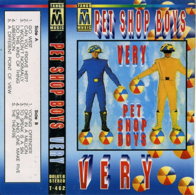 Caseta audio Pet Shop Boys &amp;lrm;&amp;ndash; Very foto