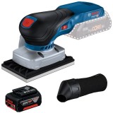 Bosch GSS 18V-13 + GBA - Slefuitor cu vibratii 80x130 mm + Acumulator Li-Ion 18 V 5 Ah
