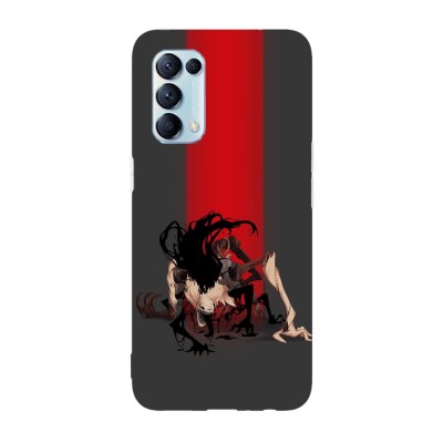 Husa compatibila cu Oppo A54 5G, Viceversa, model Fiddlesticks, Silicon, TPU foto