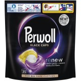 Detergent de rufe capsule Perwoll Renew Black, 35 spalari