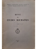 Revue des etudes roumaines V-VI (editia 1960)