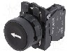Intrerupator ac&amp;#355;ionat prin apasare, 22mm, seria Harmony XB5, IP66, SCHNEIDER ELECTRIC - XB5AA3351