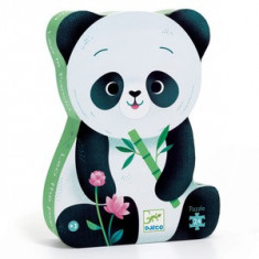 Djeco Puzzle Djeco, Panda Leo - Joc Educativ si interactiv pentru copii