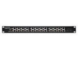 Patch Panel QOLTEC 12 Porturi RJ45 Negru RACK 54478