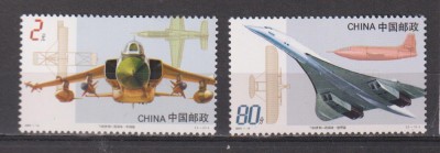 CHINA 2003 AVIATIE MI.3462-3463 MNH foto