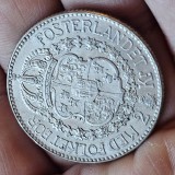 Suedia 2 KRONOR 1939 argint 15 grame , detalii , luciu partial