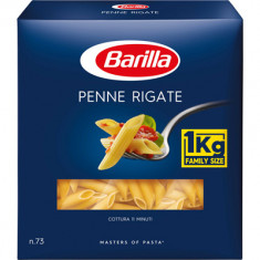 Paste Penne Rigate Nr. 73, Barilla, 1 Kg