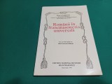 ROM&Acirc;NII &Icirc;N FRANCMASONERIA UNIVERSALĂ / DAN. A. LĂZĂRESCU /1997 *K