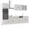 vidaXL Set de dulapuri de bucătărie 7 piese &bdquo;Kalmar&rdquo; lemn Sonoma gri 3314747