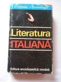 Dictionar Cronologic Literatura Italiana - Nina Facon Doina Condrea-derer Andreia Vanci-birto,267086