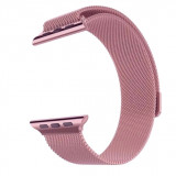 Bratara Apple Watch Milanese Loop Rose 45 44 42mm