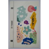 STIKER (AUTOCOLANT) 3D, SKIN TM600, PENTRU TELEFON MOBIL, SIZE: 120 MM * 180 MM