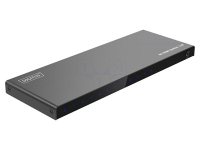 Splitter HDMI 2.0 DIGITUS HDCP 2.2 8 ieșiri 4K negru foto
