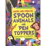 Cumpara ieftin Maestro Activity Books Spoon Animals and Pen Toppers