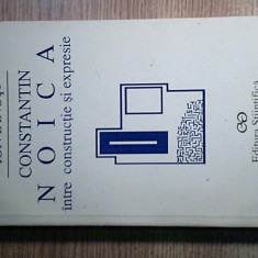 Ion Ianoși - Constantin Noica, între construcție și expresie