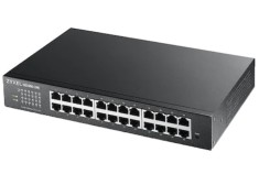ZYXEL | GS1900-24-EU0102F | GS1900-24 v2 | Switch | Smart Managed | Layer 2 | Rackmount | Porturi 24 Gigabit, 2 Gigabit SFP | Fanless, &quot;GS1900-24-EU01