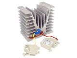 Aparat &icirc;ncălzire radiator 100W 230V pentru șină DIN