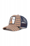 Goorin Bros șapcă din amestec de l&acirc;nă Big Bad Woof culoarea albastru marin, modelator, 101-0272