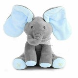 Cumpara ieftin Elefant interactiv din plus care vorbeste, canta si flutura urechile