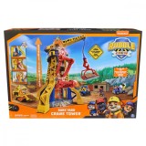 Set de joaca cu macara si figurina, Rubble&amp;Crew, Crane Tower, 6067494
