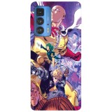 Husa compatibila cu Motorola Moto G50 model One Punch Man Hero Team, Silicon, TPU, Viceversa