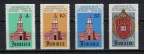 Set 4 timbre Jamaica 1971 &ndash; Centenarul desființării Bisericii Anglicane -A62
