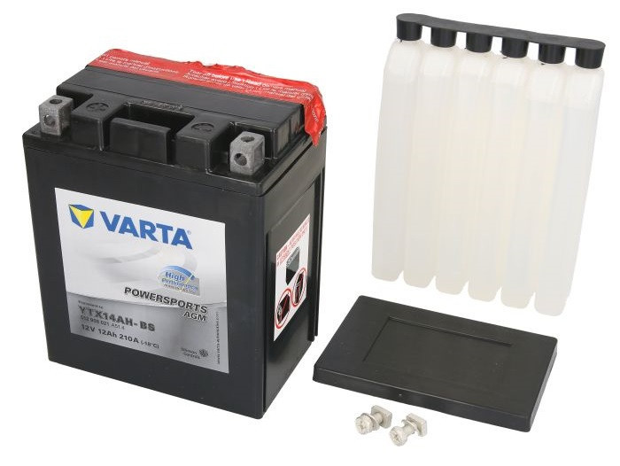 Baterie Moto Varta Powersports Agm 12Ah 12V YTX14AH-BS VARTA FUN | Okazii.ro