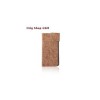 Husa Flip Carte Smart Wood LG L7, Protectie Telefon, Maro