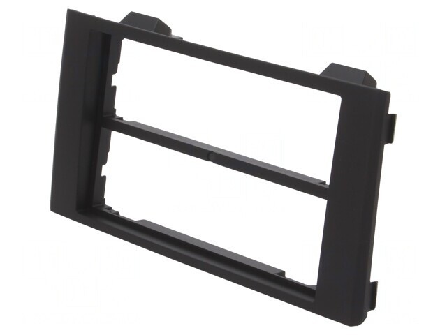 Cadru radio Iveco 2 DIN negru